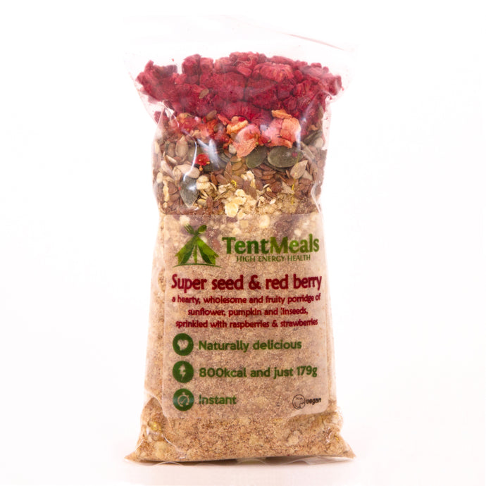 Super seed & red berry breakfast - 800 kcal