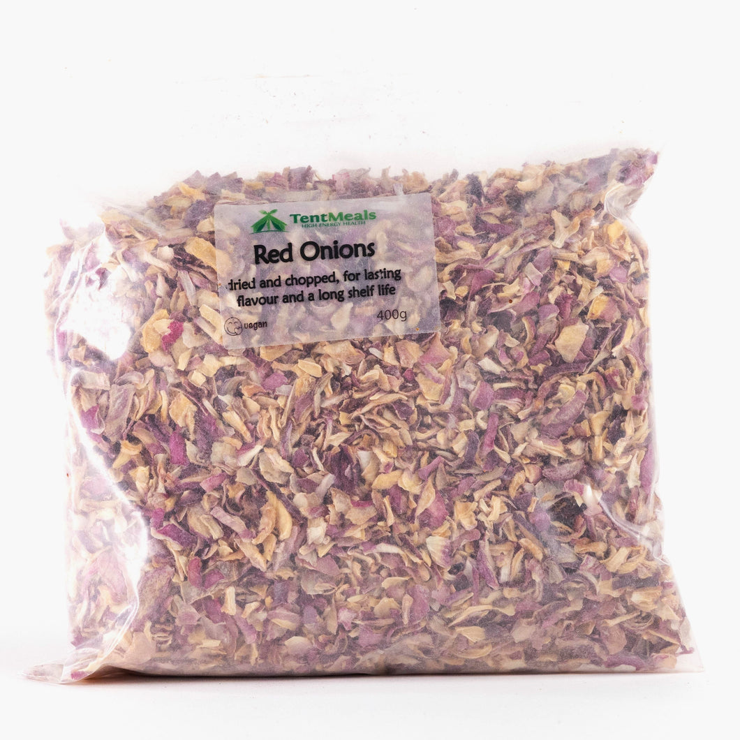Dried red onions, 400g