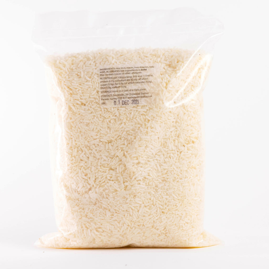 Freeze dried rice, 1kg – TentMeals