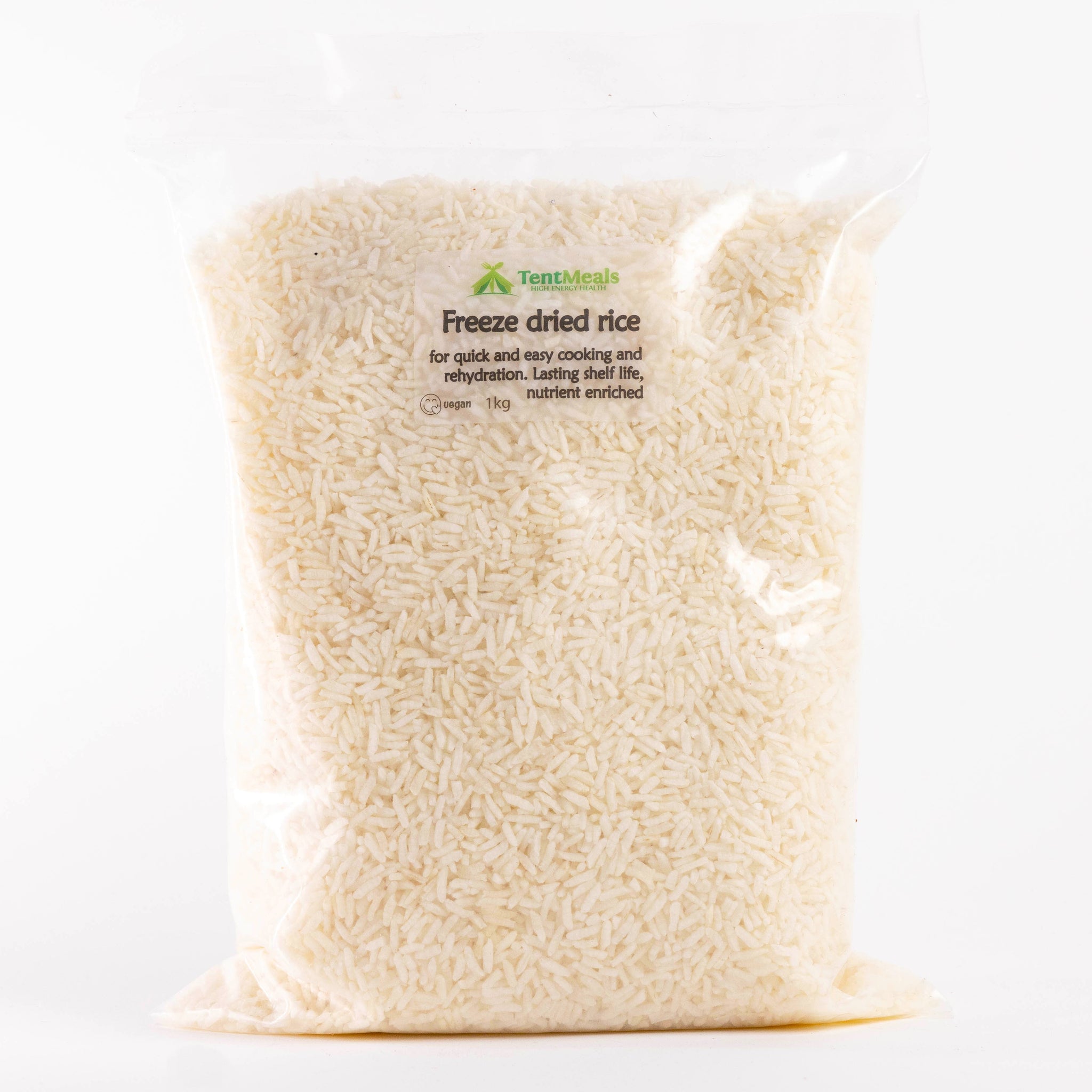 Freeze dried rice, 1kg TentMeals