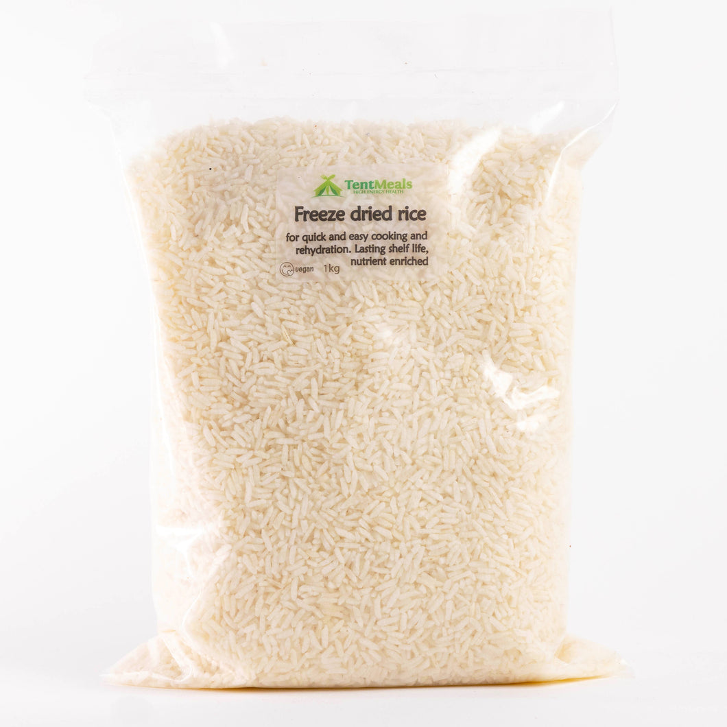 Freze Rice Freeze dried rice, 1kg – TentMeals