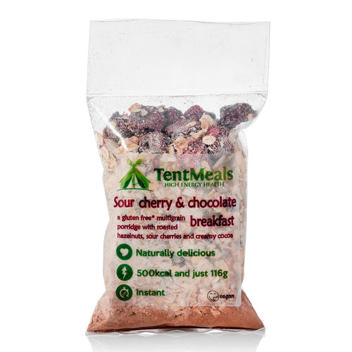 Sour Cherry and Chocolate Breakfast - 500 kcal  ***25% off: short Best Before date: Sept 2026***