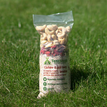 TentMeals Cashew and goji berry 800kcal breakfast in a field of grass